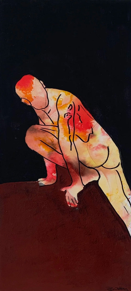 Climber Red by Rachel Jeffery