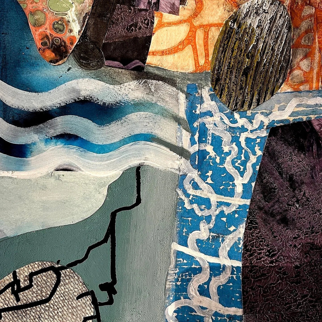 Little Cove Diptych by Rachel Jeffery