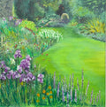 Garden With Iris by Rachel Jeffery