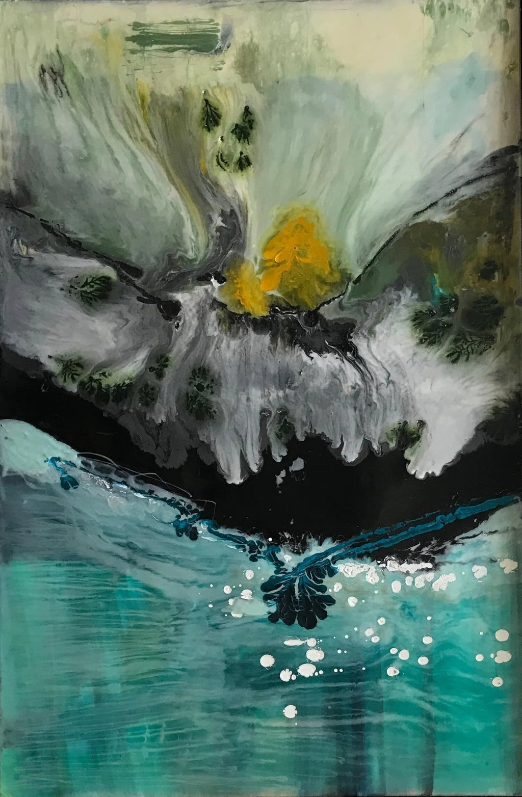 Huka Waterfall by Rachel Jeffery