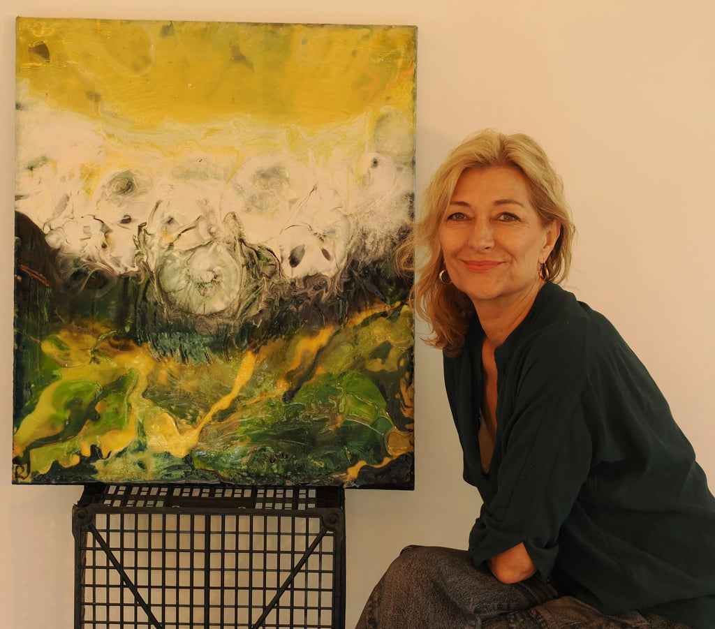 Yellow Flow by Rachel Jeffery