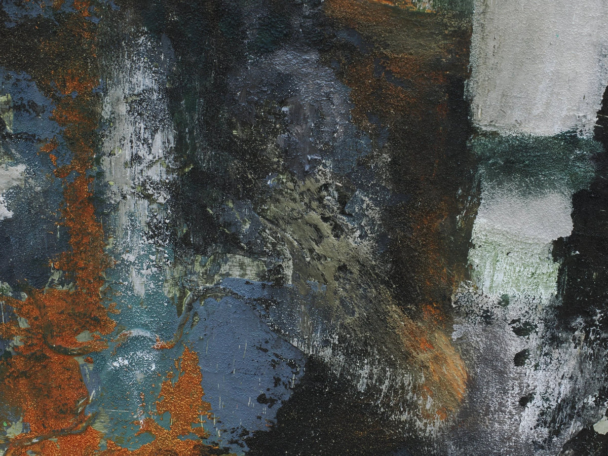 Quartz Seam On Rinsey Cliff by Rachel Jeffery