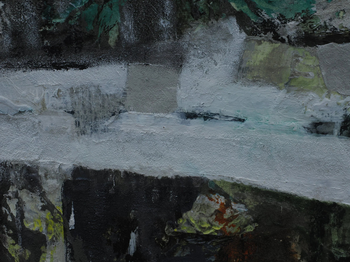 Quartz Seam On Rinsey Cliff by Rachel Jeffery