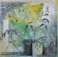 Yellow And Green Flower Arrangement by Rachel Jeffery