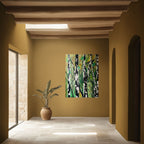 Birch And Forest by Rachel Jeffery
