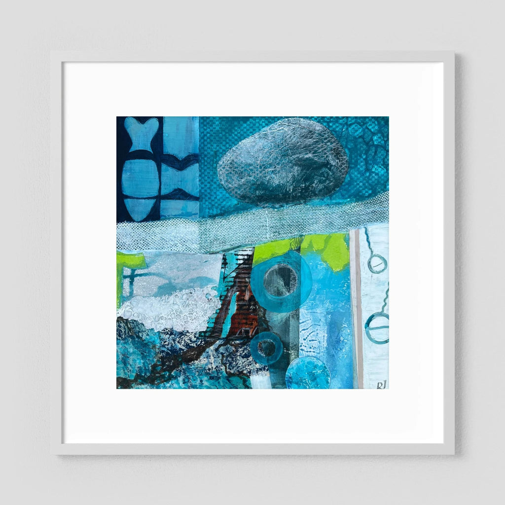 Harbour Walls 2. Paper Print.