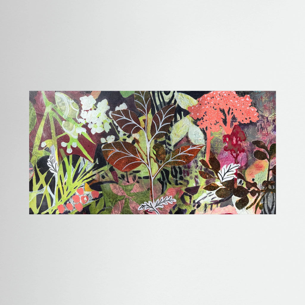 In Amongst the Foliage .Canvas Print
