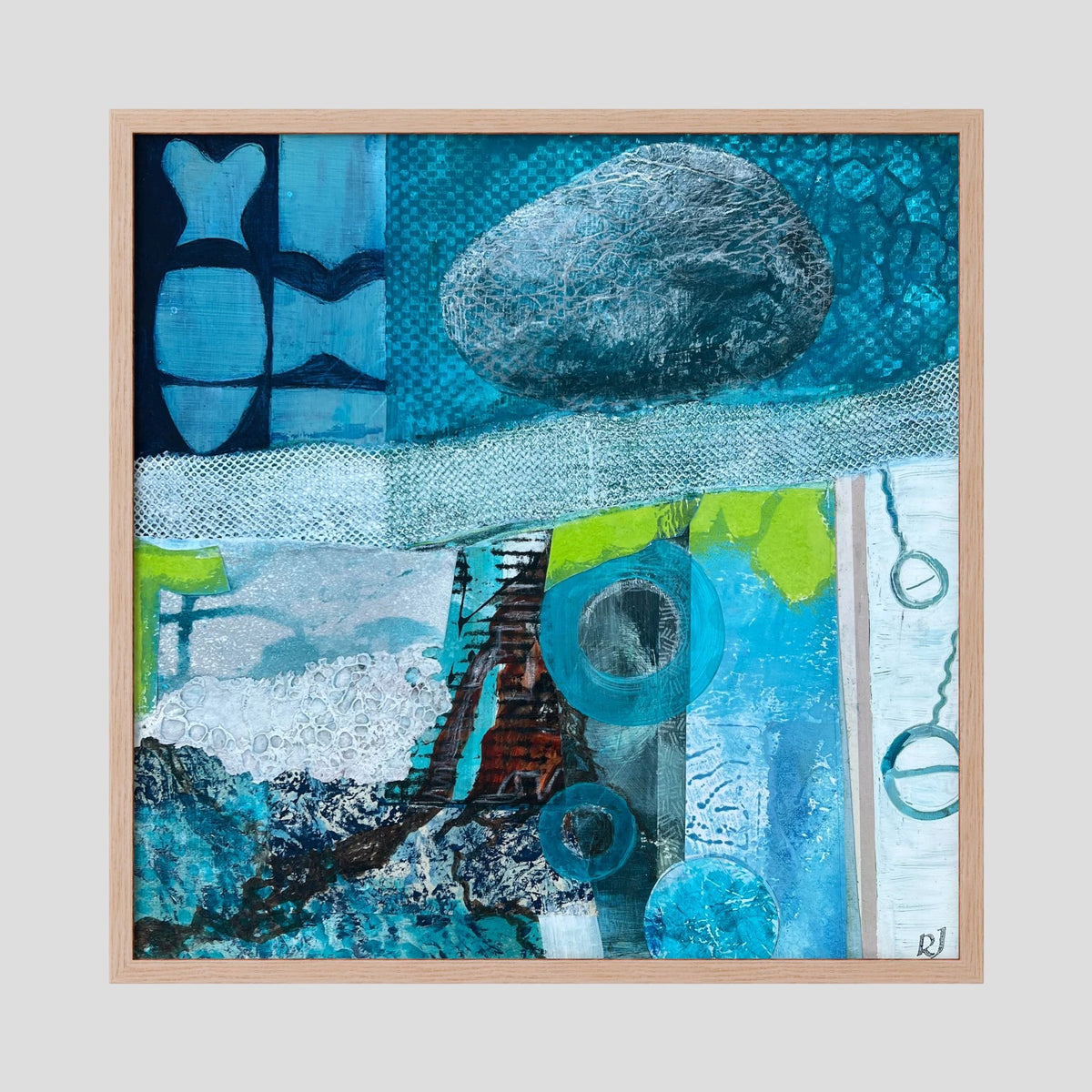 Harbour Walls 2. Paper Print.