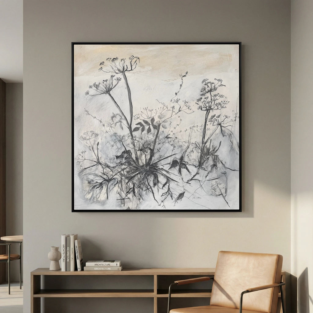Wild Flower Arrangement. Canvas Print