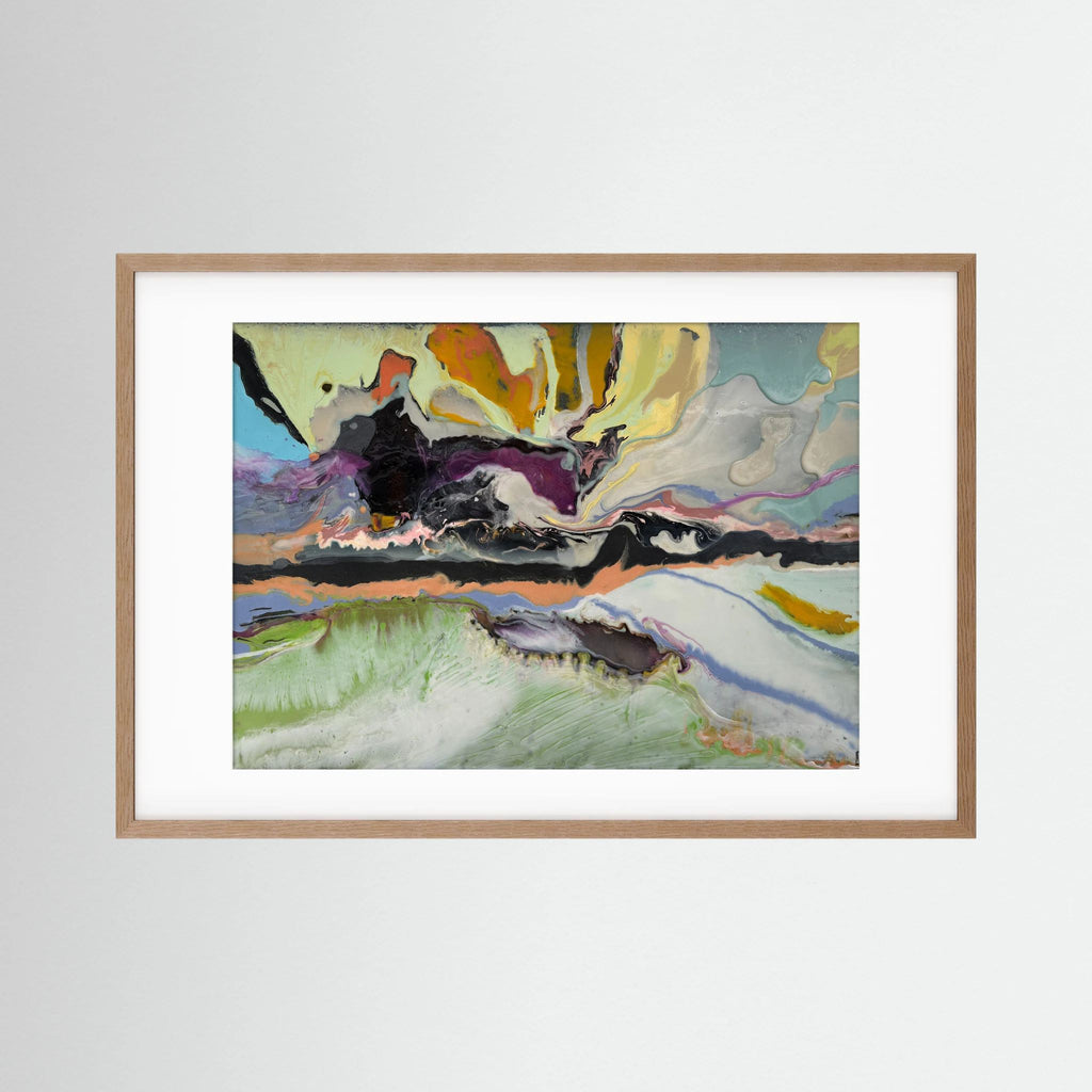 The Quarry, New Zealand. Paper Print .