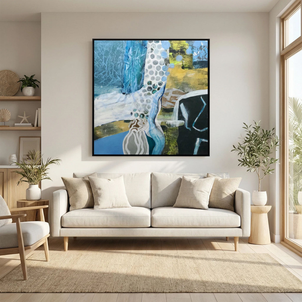 Cove Textures. Canvas Print 