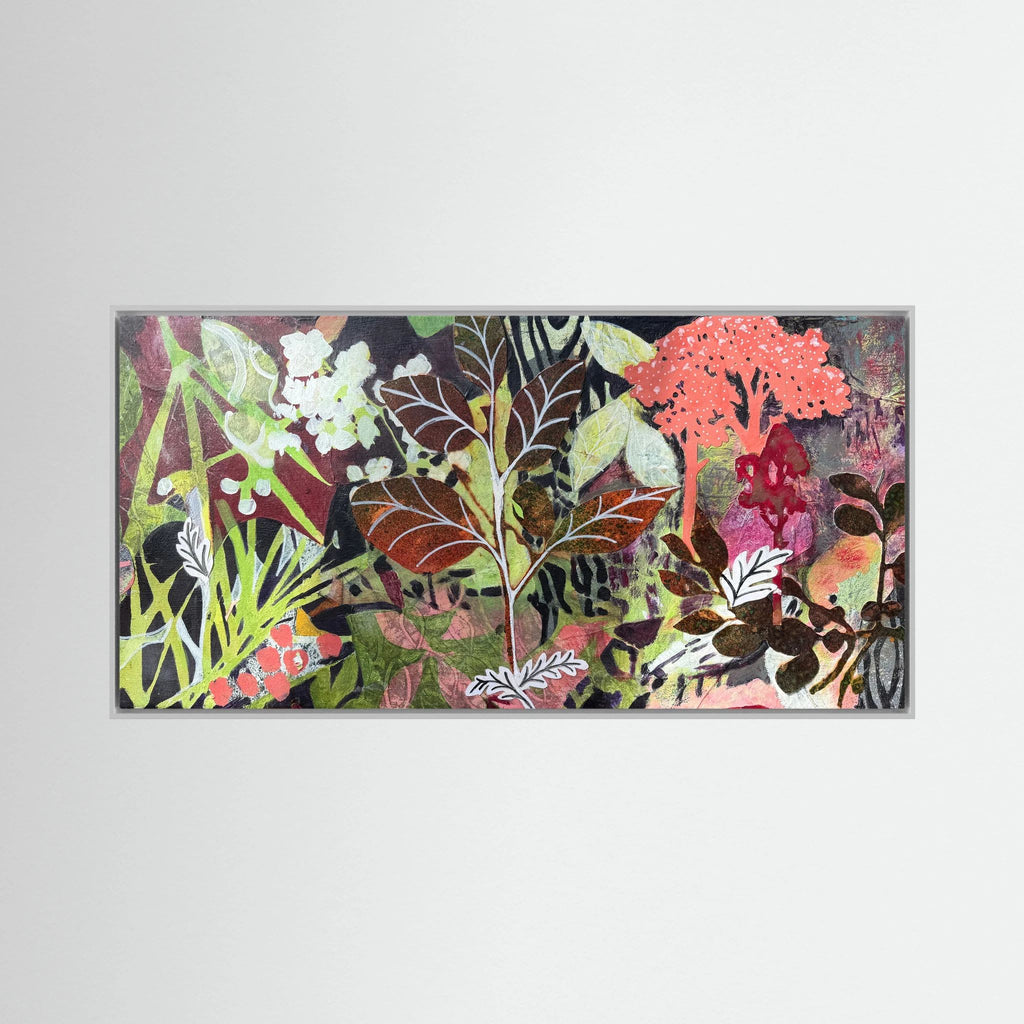 In Amongst the Foliage .Canvas Print
