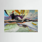 Landscape with Quarry. Paper Print.