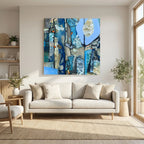 Rock Work. Canvas Print.