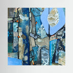 Rock Work. Canvas Print.