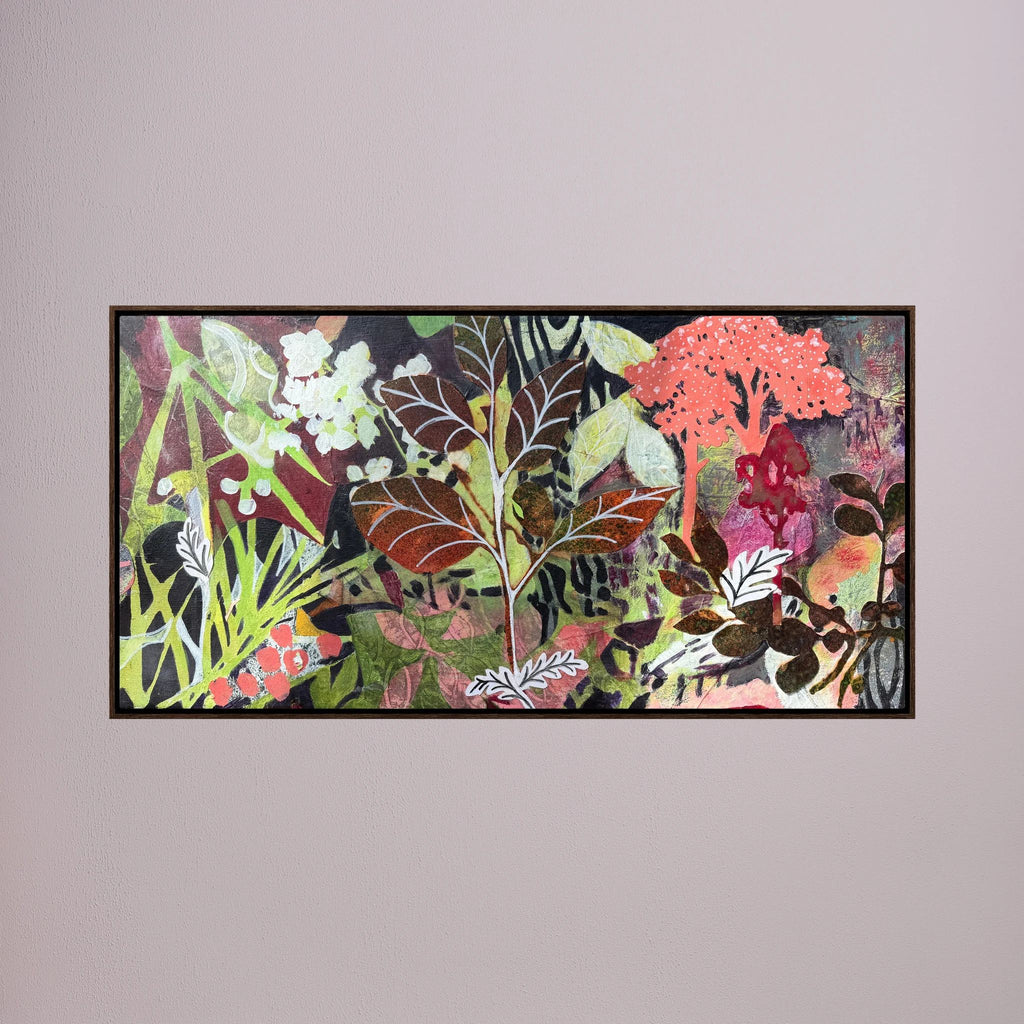 In Amongst the Foliage .Canvas Print