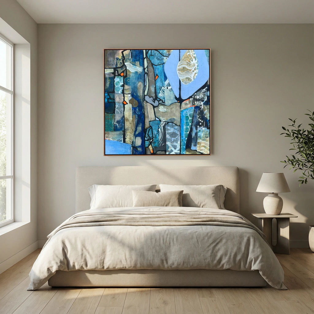Rock Work. Canvas Print.