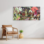 In Amongst the Foliage .Canvas Print