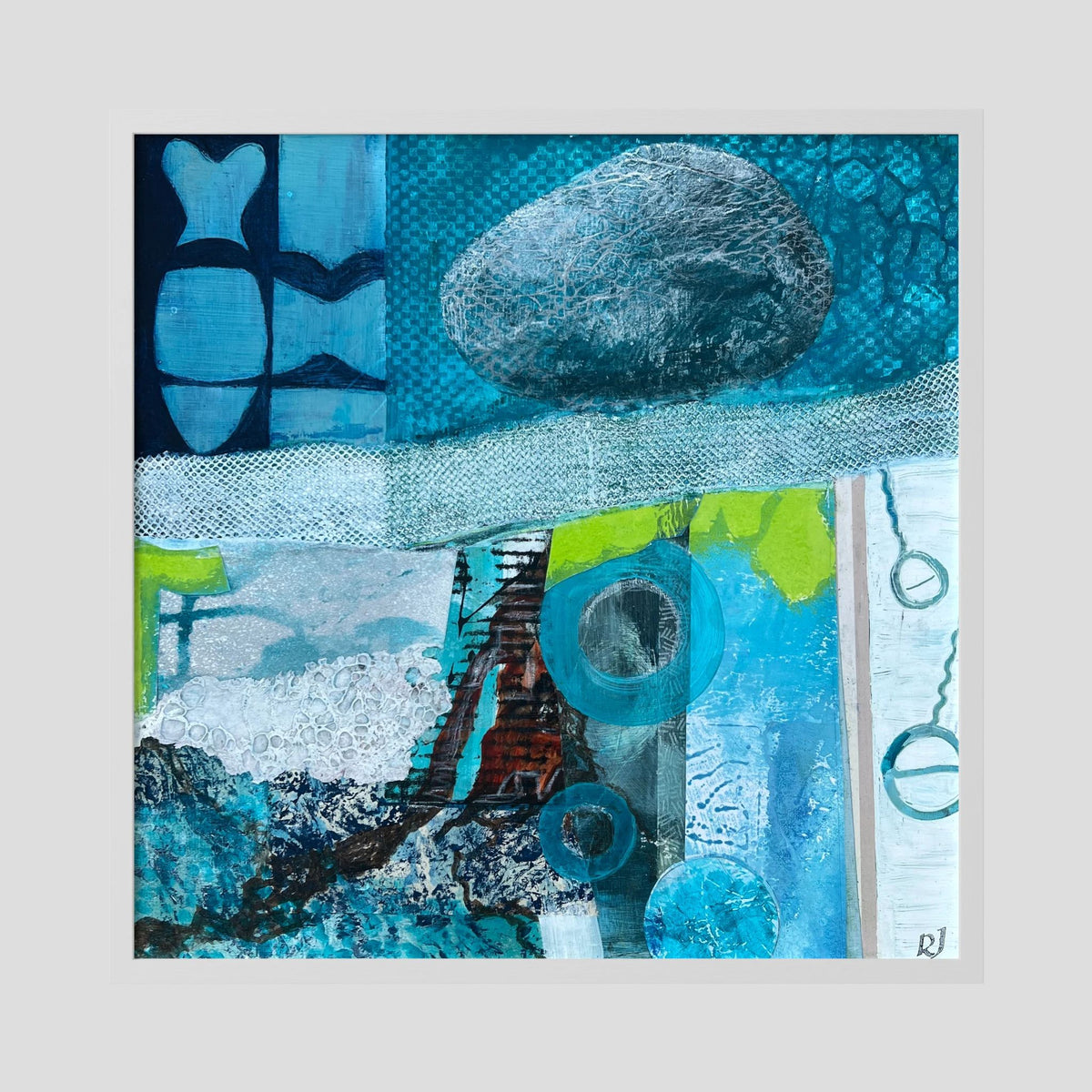 Harbour Walls 2. Paper Print.