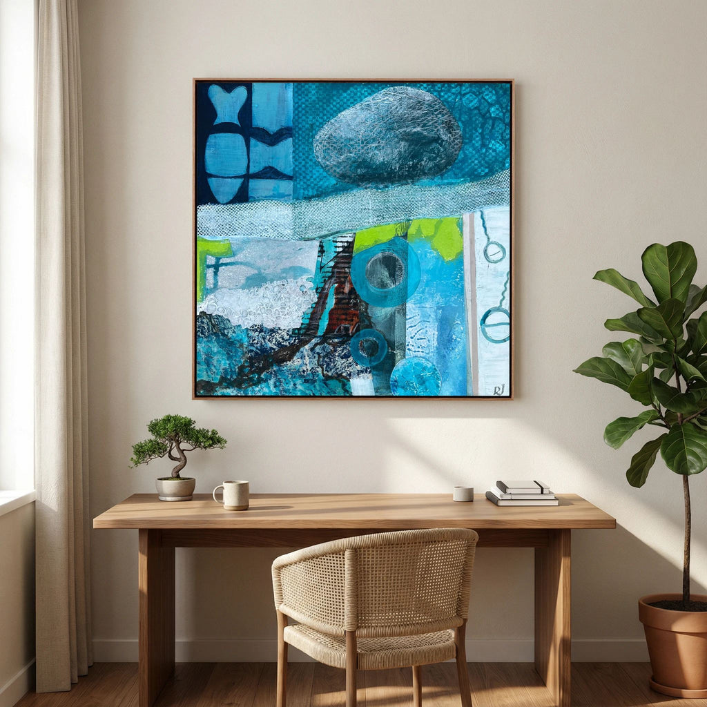Harbour walls 2. Canvas Print