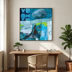 Harbour walls 2. Canvas Print