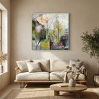 Flower Arrangement with Orchid. Canvas Print