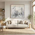 Wild Flower Arrangement. Canvas Print