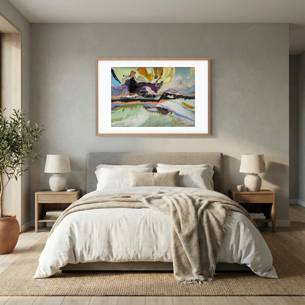 The Quarry, New Zealand. Paper Print .