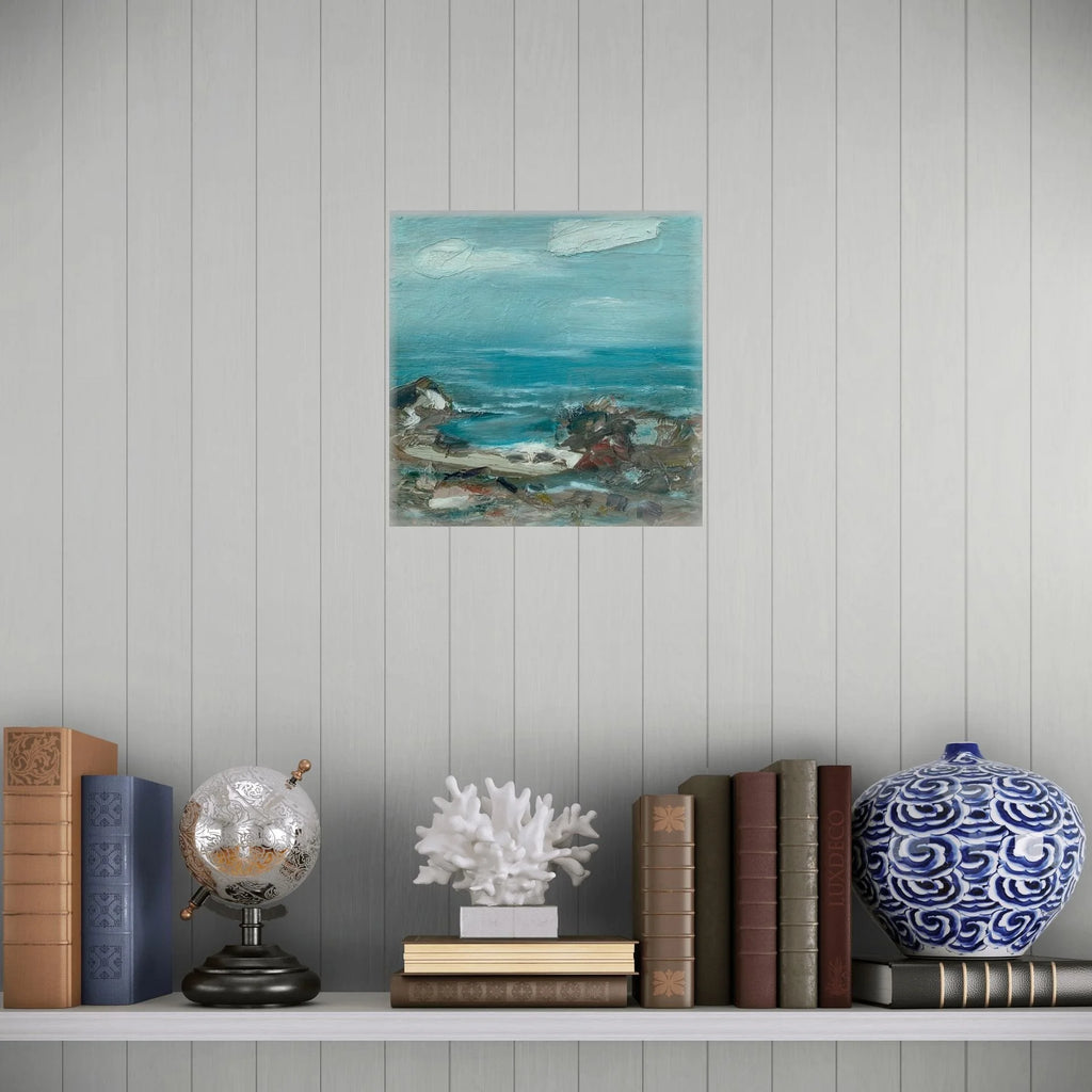 Harbour With Pebbles by Rachel Jeffery