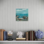 Harbour With Pebbles by Rachel Jeffery