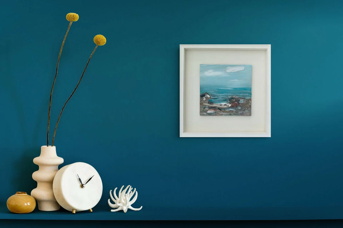 Harbour With Pebbles by Rachel Jeffery
