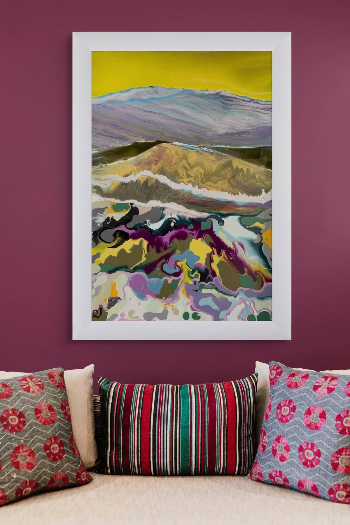 Gorse And Heather by Rachel Jeffery